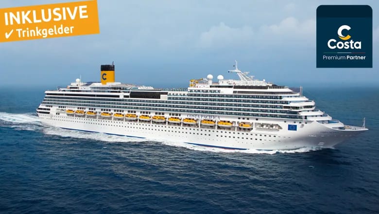 Costa Pacifica — Westliches Mittelmeer