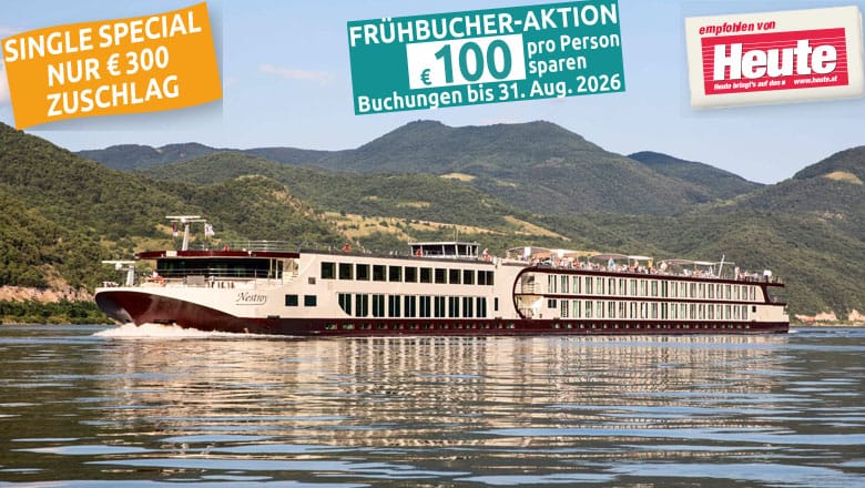 9 Tage Vom Donaudelta nach Wien — MS Nestroy