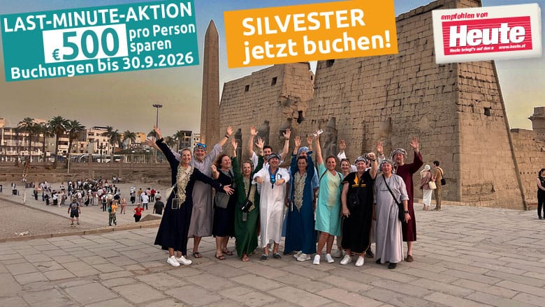 Nilkreuzfahrten zu Silvester 2026/27